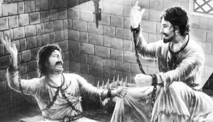कवि कलश के साथ संभाजी