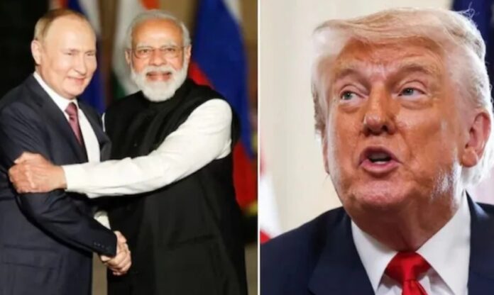 Trump furious on Modi-Putin duo