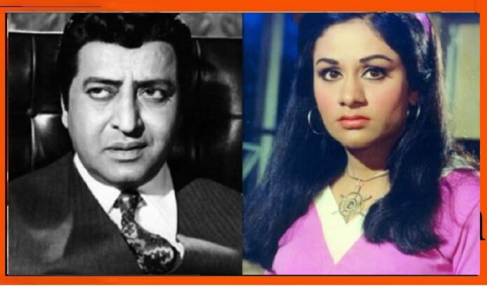 Aruna Irani with Pran