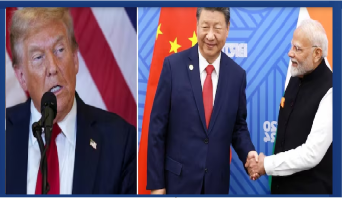 Furious Trump and Modi with Jin Ping