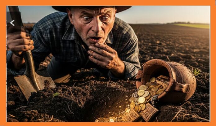 Farmers Discover old Treasure